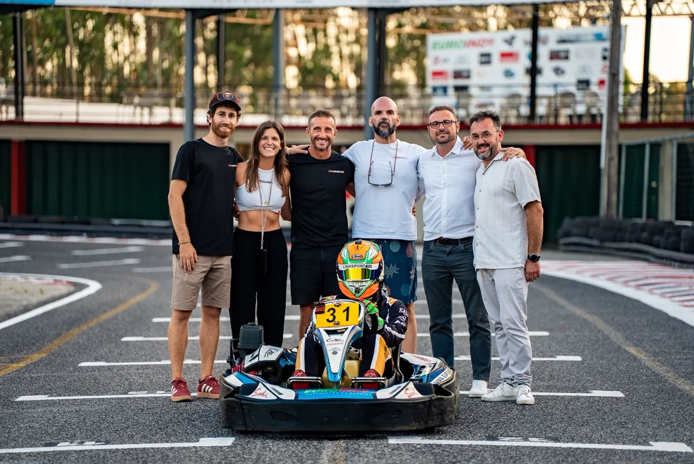 Participantes de uma prova de grupo na EUROINDY